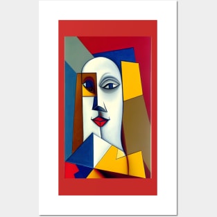 cubism abstract art Posters and Art